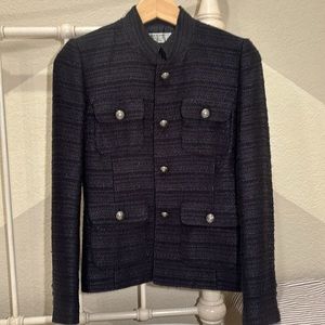 Tahari Arthur Levine tweeted jacket blazer, petite 2P